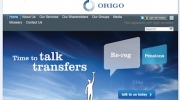 The Origo website