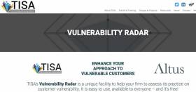 TISA Vulnerable Customers tool