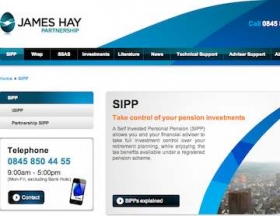 James Hay website
