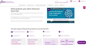 The Financial Services Compensation Scheme&#039;s website