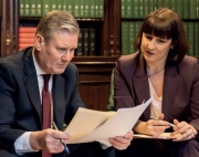 New PM Keir Starmer and new Chancellor Rachel Reeves, pictured in the Labour Manifesto