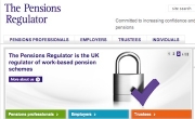 Pension Regulator&#039;s website
